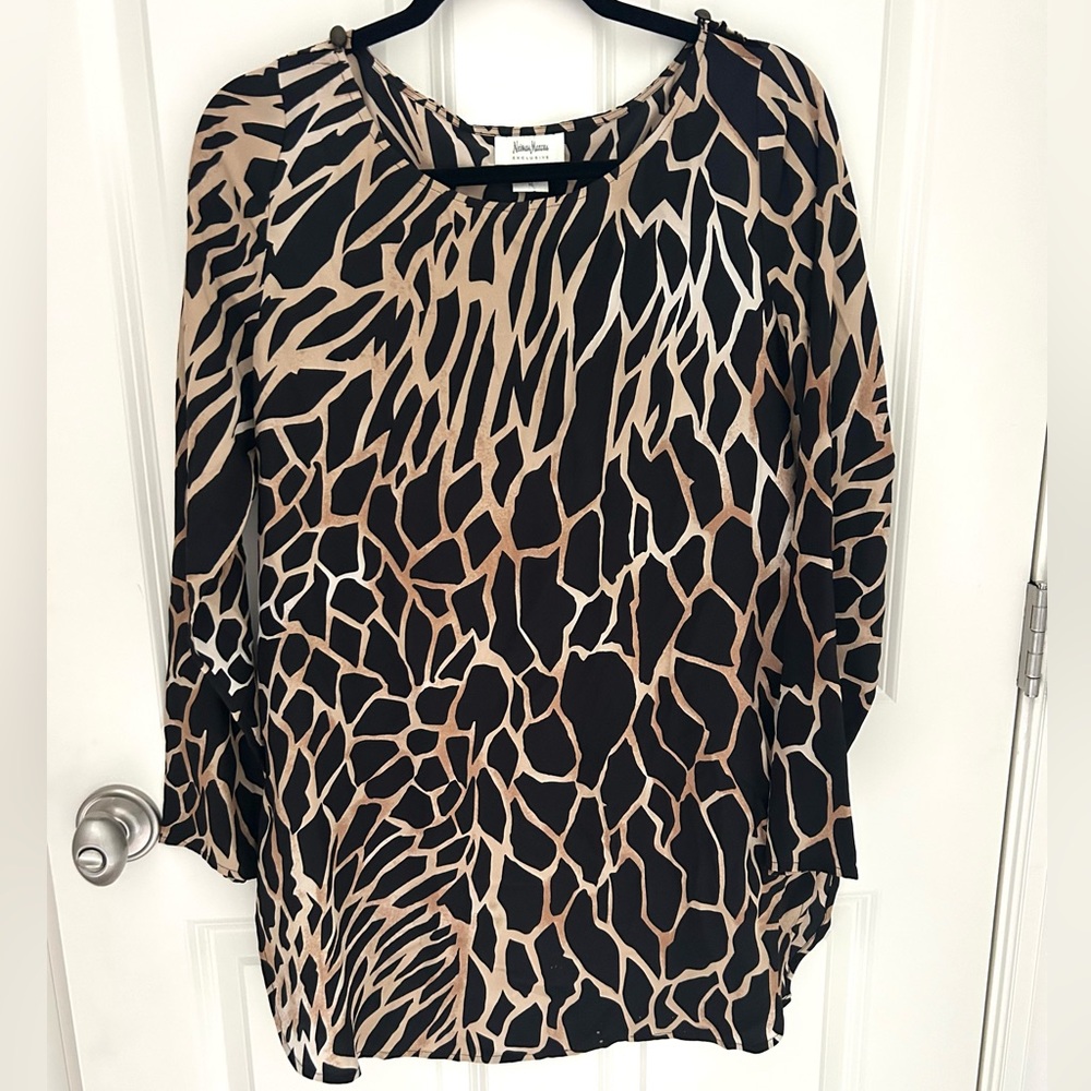Neiman Marcus exclusive silk tunic